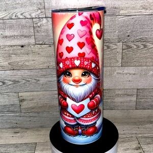 Gnome in Love 20oz. Stainless steel tumbler